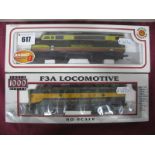 Two "HO" Gauge Outline American Locomotives, Bachmann #11705 Diesel Locomotive (FT A-Seaboard