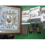 A Military WWI Christmas Tin, Remembrance cards, Faithful To The Empire montage, many postcards from