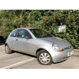 2007 [ND57 VJC] Ford Ka 1.3i Style 3-door hatchback Manual in Silver, 53,612 Miles, Partial