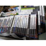 A Quantity of Playstation 2, XBox 360, NIntendo Wii Games, including, The Thing, Guitar Hero III,