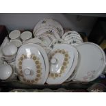 Doulton 'Polonaise' Tureens, 'Nimbus' tea ware, Colclough tea ware, Doulton 'Twilight Rose' cake