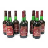 Sherry - Harvey's Club Amontillado Medium Dry Sherry, 70cl, eight bottles.