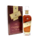 Whisky - Johnnie Walker Aged 21 Years Finest Scotch Whisky, individually numbered, bottle number