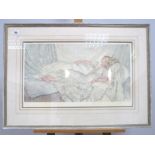 •AFTER SIR WILLIAM RUSSELL FLINT (1880-1969) (ARR) Silver and White, print, number 154 of a