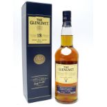 Whisky - The Glenlivet Single Malt Scotch Whisky Aged 18 Years, 70cl, 43% Vol., boxed.