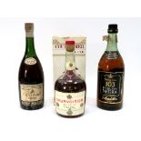 Cognac - Remy Martin & Co. V.S.O.P. Fine Champagne Cognac, 70% Proof; Courvoisier Three Star Luxe