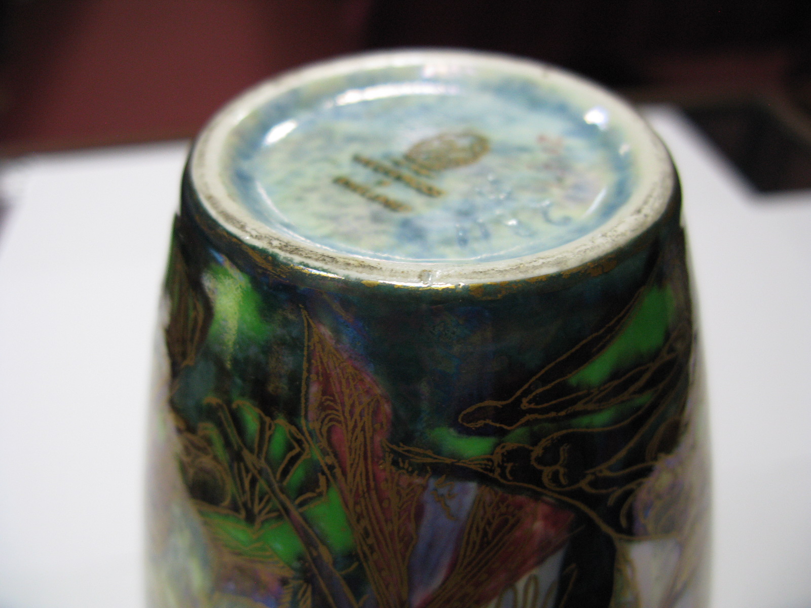 A Wedgwood Fairyland Lustre Porcelain Vase, of ovoid form, designed by Daisy Makeig-Jones with - Image 2 of 5