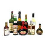 Mixed - Jameson Irish Whisky, 1.5 litre, 40% Vol., Augier Freres & Co. Cognac, Martini Vermouth,