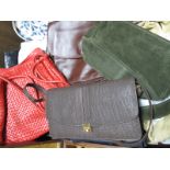 An Assortment of Ladies Leather Handbags, including Enny, Lube, Viyella, Jane Shilton etc.