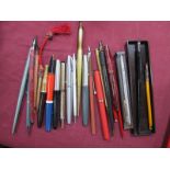 A Quantity of Assorted Vintage Pens, including fountain and dip styles.