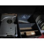 A Circa 1930's/40's 'Specto' Projector, in original carry case; plus eight assorted films,