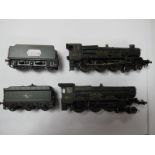 Two OO Gauge Airfix Castle Class 2-6-0 Locomotives Devizes Castle and Tintagel Castle, both