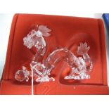 Swarovski Crystal 'Dragon'; (boxed).