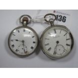 Wm Howson Chapel Town Nr. Sheffield; A Chester Hallmarked Silver Cased Openface Pocketwatch, the