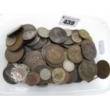 A Mixed Lot of Assorted Coins, including two as pendants.