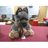 'Barkley' by Charlie Bears, with name tag.