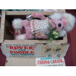 A Japanese - "Rover The Poodle", battery operated toy, boxed.