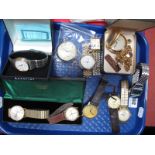 A Collection of Assorted Gent's Wristwatches, including Sheffield Wednesday Football Club (part