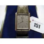 A Seiko Slender Gents Wristwatch, circa 1970's/1980's steel back Japan J 202163 (boxed)