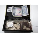 A Quantity of G.B and Overseas Base Metal Coinage, sometimes redeemable, G.B. five pounds coin 1999,