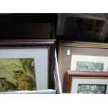 A Quantity of Louis Wain and Anton Peck prints:- Two Boxes