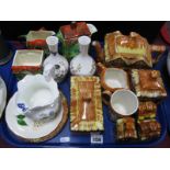 Price Brothers Cottage Tea Ware, Millhouse coffee set, Aynsley 'Cottage Garden' etc:- One Tray