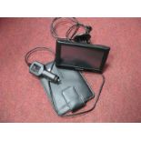 A Garmin Sat-Nav GPS System, untested, with charger and wallet.