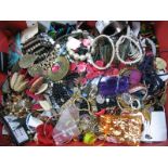 A Large Mixed Lot of Assorted Costume Jewellery:- One Box