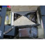 Anant 250mm Smooth Plane, (boxed), block plane. Ensign box camera etc:- One Box