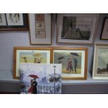 A Quantity of Prints by Vettriano and others, mainly framed.