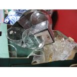 A Salco Dish, Luna tealights, glassware:- One Box