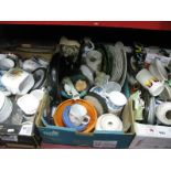 Plates, commemorative ware, other ceramics:- Three Boxes