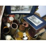Studio Pottery, stoneware casseroles, place mats:- One Box