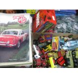 Loose Diecast, plastic soldiers, plastic kit, car periodicals etc:- One Box