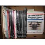 A Quantity of Military Aviation Reference Books and Publications, mainly from Aerofax including