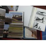 A Large Quantity of Photographs of Military Aircraft From Around the World, loose and in albums.