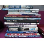 Fourteen Military Aviation Reference Books Detailing Various Subjects, including The Cold War, The