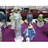 A Royal Doulton Reflections 'Sweet Perfume' figurine HN 3094 and 'Melanie' HN 2271. (2)