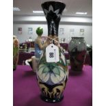 A Moorcroft Pottery "Diana the Huntress" Pattern Vase, designed by Vicky Lovatt, first quality, 26cm