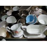 Hornsea, Denby, Poole and Adams Pottery:- One Box