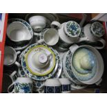 Midwinter 'Spanish Garden' and other table ware of approximately forty two pieces, three trios:- One
