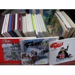 In Excess of Thirty Giles Cartoon Collection Books and Facsimile Editions, including 1950 collectors