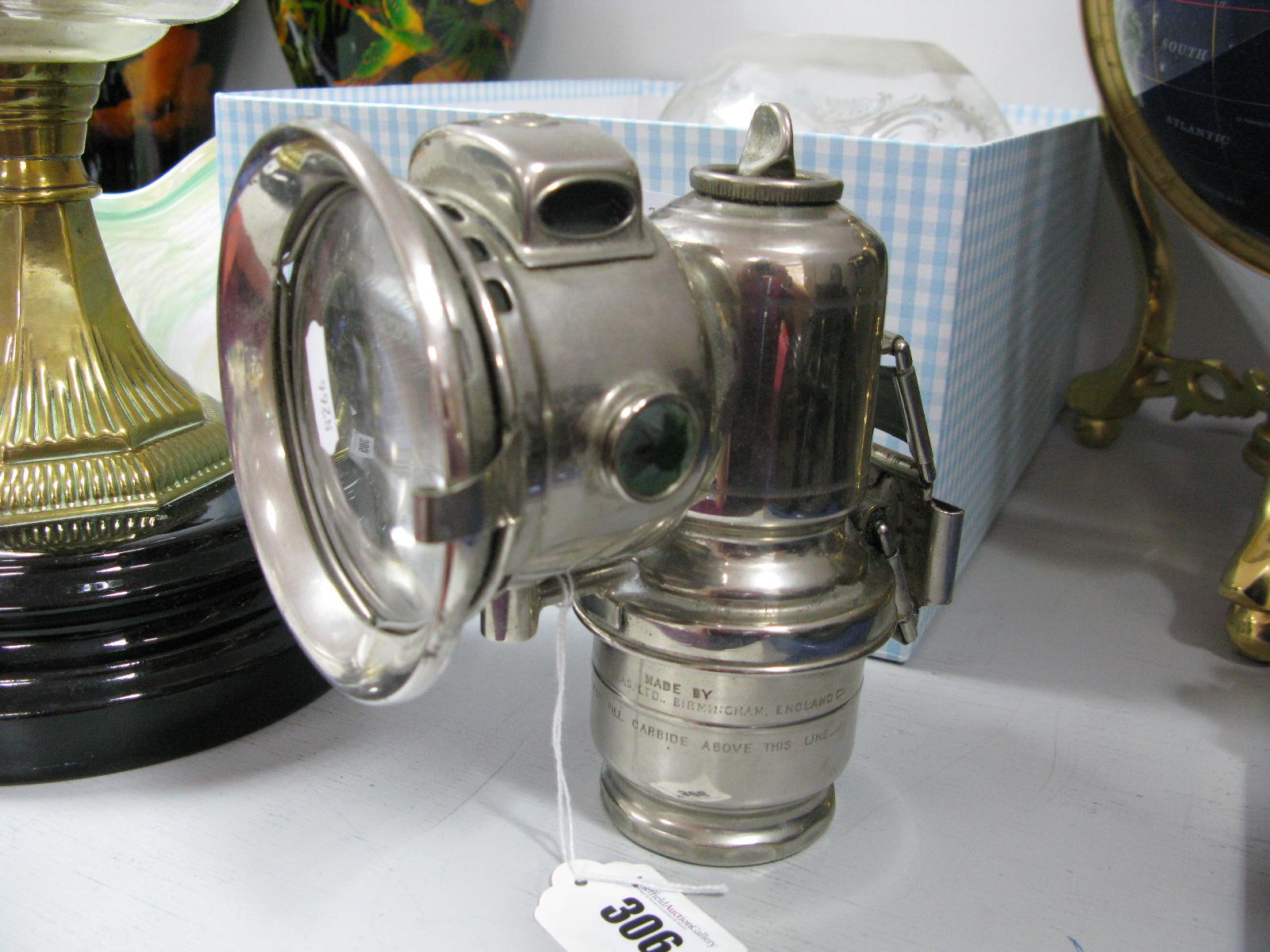 Lucas Calcia Club Carbide Car Lamp.