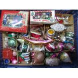 Vintage Christmas Decorations:- One Box