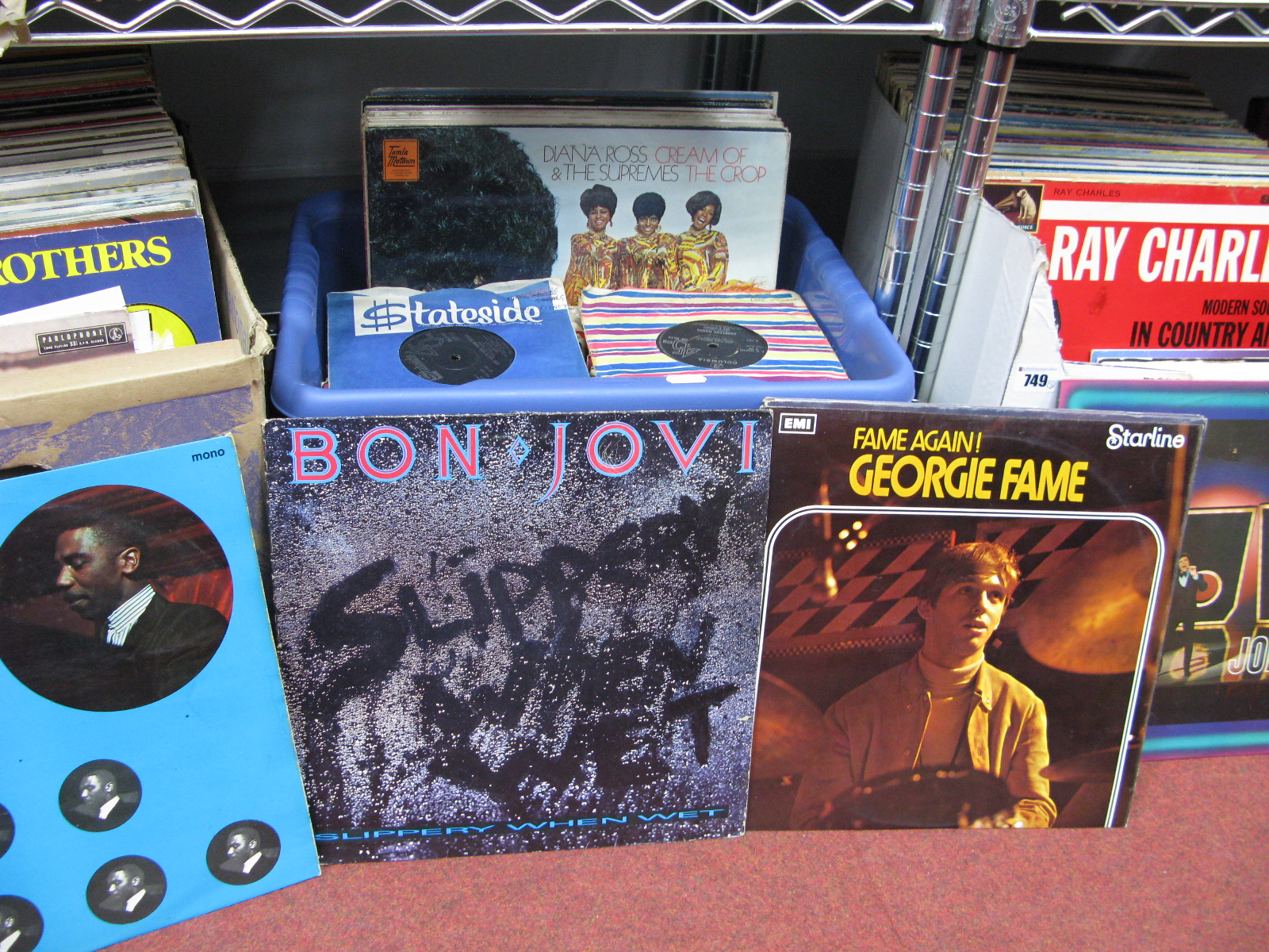 A Collection of over one hundred LP's - to include Soul/Motown interest (Supremes, Chatbusters,