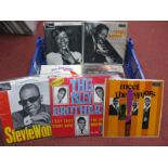 Soul EP's - A great batch of 7" soul/doo-wop EP's to include Stevie Wonder (Tamla, mono, TME 2006) ;