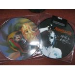 Marillion: Two Scare 12" Picture Discs, 'Grendel b/w Market Square Heroes/3 Boats' and 'Grendel' (