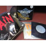 Metal/Rock LP's and 12" Singles - to include Skid Row 'Slave To The Grind' (ltd rubber sleeve),