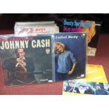 A Mixed Collection of LP's - to include Dusty Spingfield, Bob Dylan, Sandie Shaw, Fairport, Slade,
