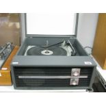 A Circa 1960's Fidelity Table Top Record Player, with B.S.R turntable - (untested sold for parts